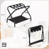 Buy cheap Luggage rack foldable suitcase stand from wholesalers