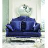 Buy cheap CAD 3D 3 Piece Luxury Living Room Furniture Modern Blue 3 2 1 Seater Velvet Sofa Sets from wholesalers
