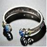 Buy cheap 925 Silver Colorful Enamel Cuff Bracelet Vintage Jewelry for Women (B6050602) from wholesalers