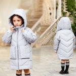 New Fashion Design High Quality Warm Clothing White Duck Down Kids Girls Winter