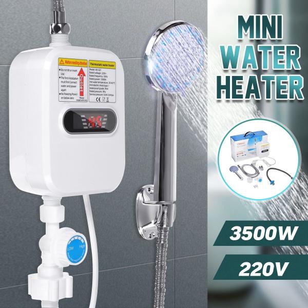 Buy cheap 3500W IPX4 ABS Plastic Electric Hot Water Tap For Shower Room from wholesalers