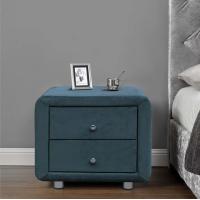 Buy cheap Custom Nordic Bedside Table Small Storage Plywood Fabric Drawer Nightstand product