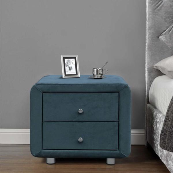 Buy cheap Custom Nordic Bedside Table Small Storage Plywood Fabric Drawer Nightstand from wholesalers