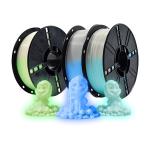 Strong Toughness Glow 1.75mm PLA Filament 3D Printer State Coiled Industry