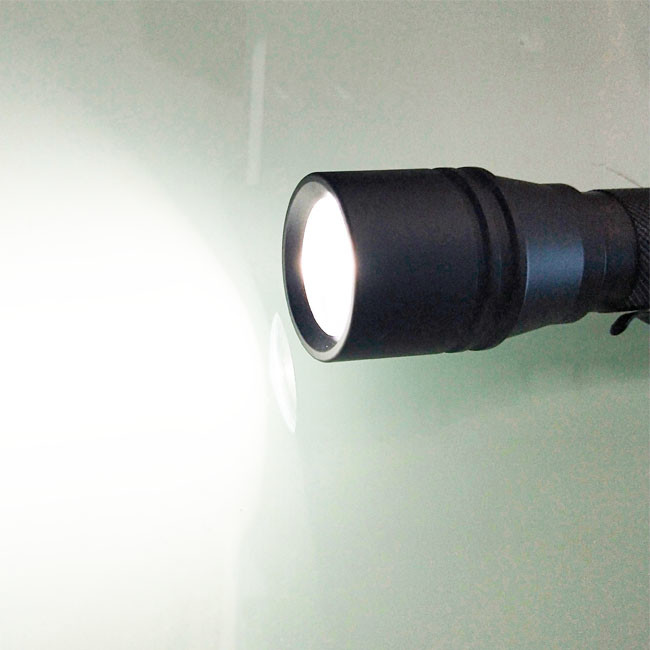 10W Zoombale Usb Rechargeable Tactical LED Flashlight 2500mAh 6 Working Lights