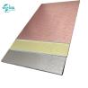 Buy cheap 2-6mm Brushed Finish Aluminum Composite Panels For Construction Cladding from wholesalers