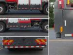 SINOTRUK Emergency Rescue Fire Truck Diesel Rear Drive 6 Seats 4×2 Manual