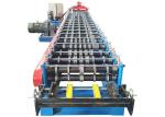 Galvanized Steel Floor Tile Decking Roofing Roll Forming Machine PLC Control