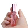 Buy cheap Luxury 10ml 30ml Empty Cosmetic Glass Bottles Pink Glass Perfume Bottles from wholesalers