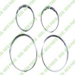 For Bentley Continental Gt Gtc 2004-2011 A Set Headlight Ring OEM 3W8807763B