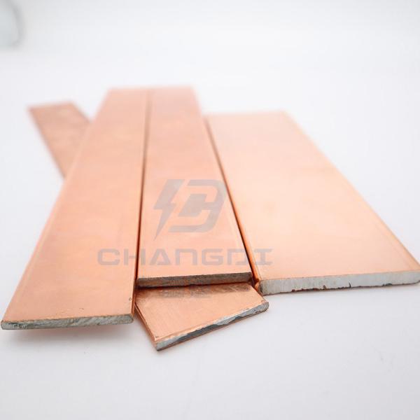 Buy cheap 30x4mm Copper Clad Steel Plate CCS Flat Bar 6 Meter Better Conductivity from wholesalers
