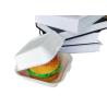 Buy cheap Bagasse Burger 6 Inch Biodegradable Takeout Containers from wholesalers