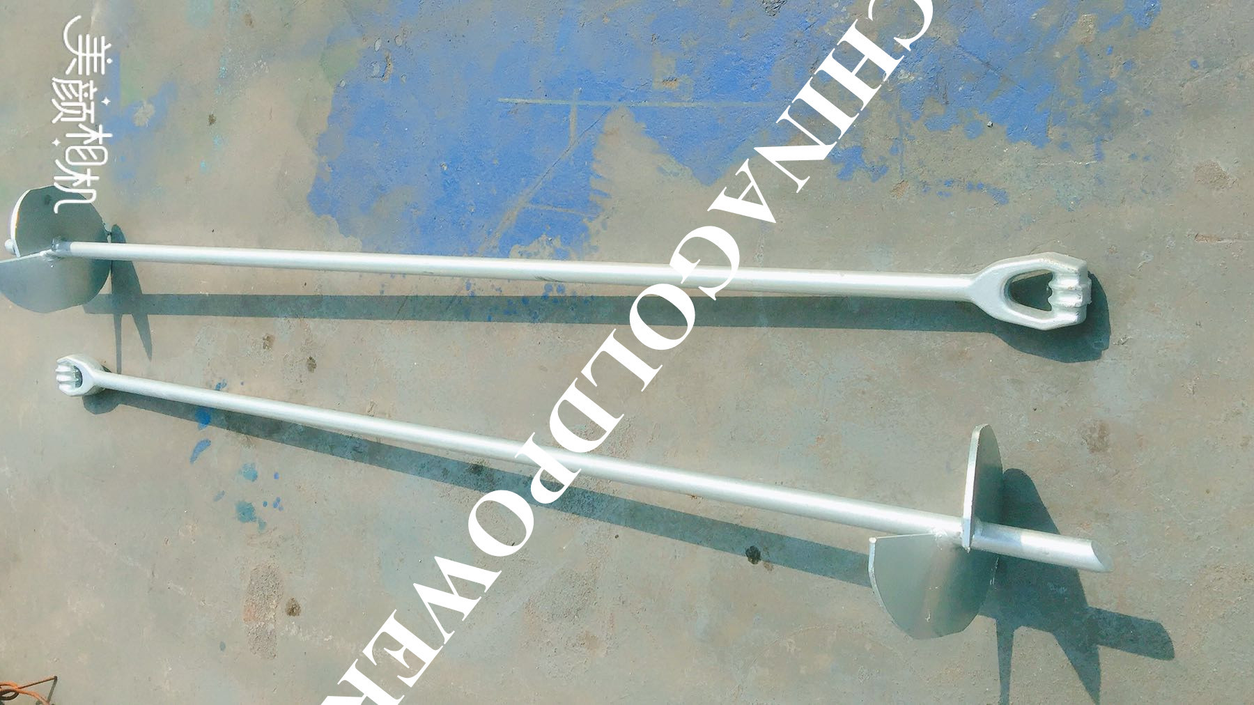 Hot Dip Galvanized Q235 Earth Ground Anchor