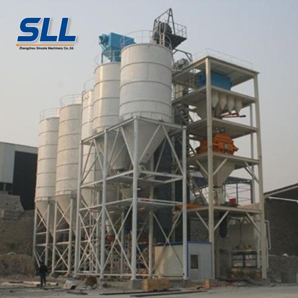 Buy cheap Adhesive Cement Mix Dry Mortar Plant , Industrial Mortar Production Line from wholesalers