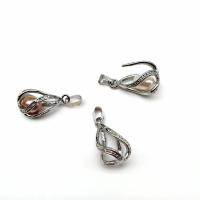 Buy cheap Fashion Necklace For Unisex Gift Pearl Cage Pendant Essential Oil Diffuser product