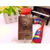Buy cheap Goldplating Zinc Alloy Medal 5k Running Medals 2.5mm Thickness from wholesalers