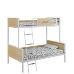Sturdy Iron Frame Student Dormitory Bunk Bed for Bedroom and Apartment High