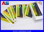 Professional Plastic Vial Sticker 10ml Bottle Labels For Pharma Package glass