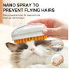 Buy cheap New Cute 3 In 1 Electric Spray Hair Removal Pet Grooming Comb Pet Steamy Brush For Massage And Cleaning from wholesalers