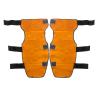 Buy cheap Extra Long Leather Welding Spats Fire Resistant Welding Knee Pads Heat Resistant Welder Working Leg Cover from wholesalers