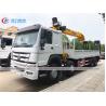Buy cheap Sinotruk Howo XCMG 12 Tons Truck Mounted Telescopic Crane from wholesalers