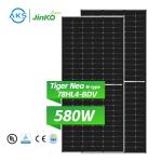 Jinko Tiger Neo N-Type 72HL4-BDV Solar Panel 560W 565W 570W 575W 580W Bifacial