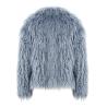 Buy cheap New Winter Style Fashion Woolen Faux Fur Collar Jackets Breathable Coated Fur Coat Women Winter from wholesalers