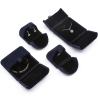 Buy cheap Dark Blue Clamshell Shaped Velvet Jewelry Storage Case Jewellry Packaging Box from wholesalers