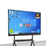 Qtenboard 55/65/75/86/98/110 Inch Multi Touch Screen Lcd Smart Interactive Panel