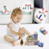 Buy cheap 2700g Beech Wooden City Building Blocks 115pcs Wooden Bricks Toys from wholesalers
