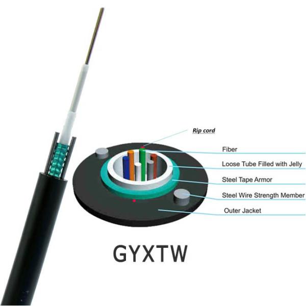 Buy cheap China Fiber Optic Cable Manufacturer FTTH Optic Fibre Cable SM G652D 12 Fiber Optic Cable from wholesalers