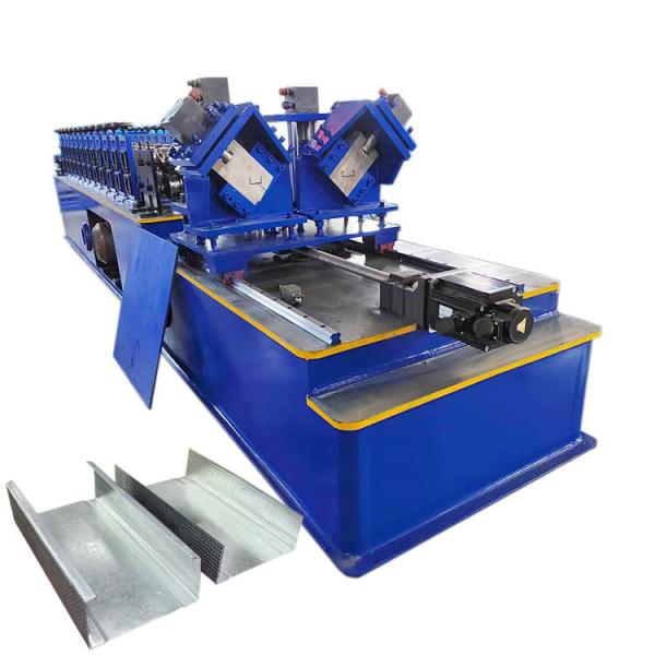 Buy cheap Double Lines Omega C U Profile Light Gauge Steel Keel Roll Forming Machine from wholesalers