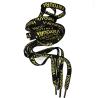 Buy cheap Silk Printing Custom Shoelace Flat 20mm Brown Braided Shoe Laces from wholesalers