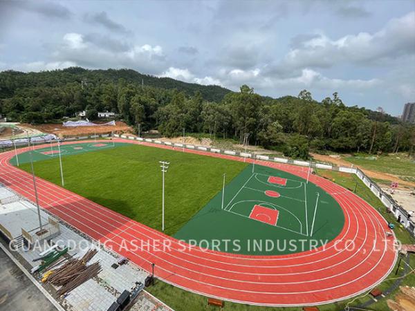 Buy cheap Excellent UV Resistance Sandwich Running Track High Durability from wholesalers