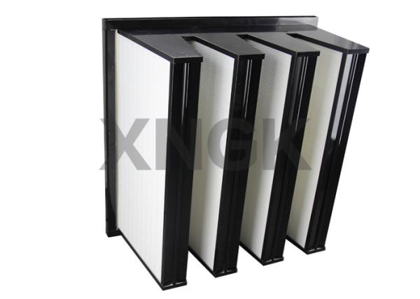 Buy cheap Polyester V Bank Filter 4V Design F8 for Pharmaceutical Clean Room air filter from wholesalers