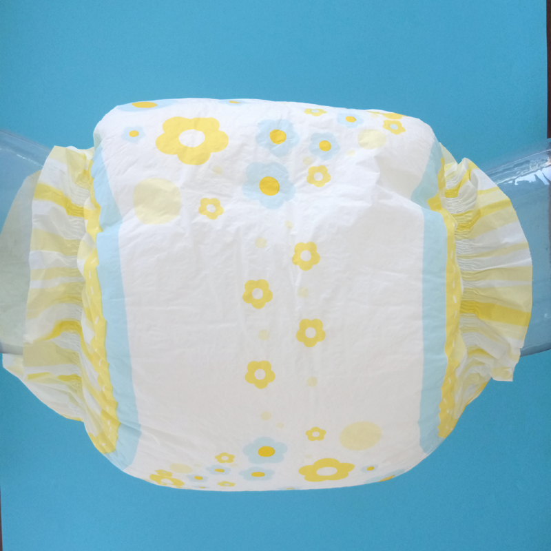 Customized Prints High Absorption Ultra Thick Adult Diaper Soft Breathable Durability