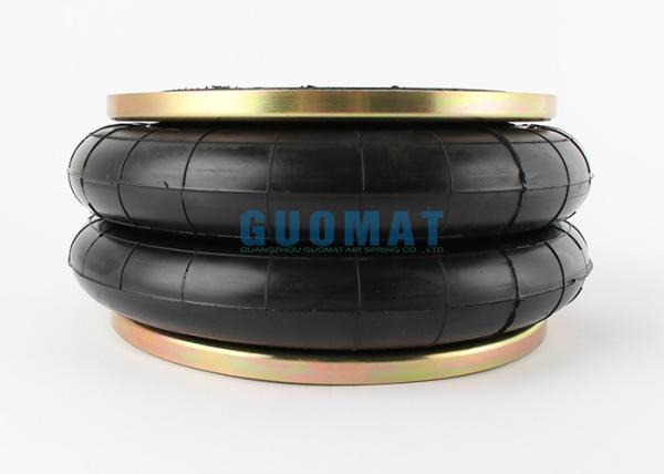 Buy cheap Double Convoluted Rubber Air Spring Guomat 12X2 Industrial Air Bag With Flange Ring from wholesalers