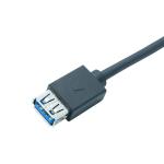 USB 3.0 Panel Mount IP67 Waterproof USB Cable Connector For Advertising Light