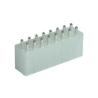 Buy cheap PA66 4.2mm Dual Row CeCu Clip Female Header Connector from wholesalers