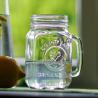 Buy cheap 470ml/16oz Glass Storage Jars Sturdy Handle With Leak Resistant Seal from wholesalers
