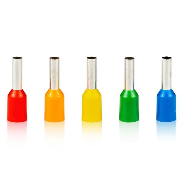 Buy cheap 6mm Insulated Cord End Terminal E1008 Wire Ferrules Crimping 10AWG from wholesalers