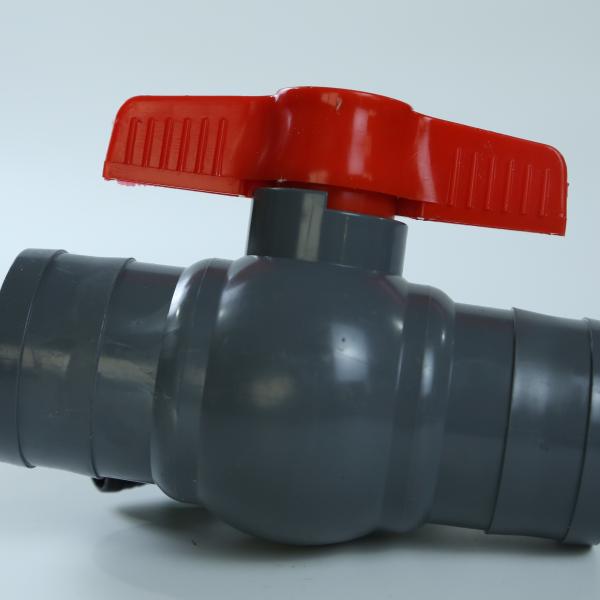 Buy cheap Corrosion Resistant 40mm PVC Ball Valve Straight Through UV Resistant from wholesalers