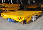 Buy cheap Cable Reel Pallet Transfer Container Motorized Machinery Factory Crane Rail Wagon from wholesalers
