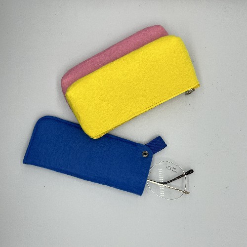 1680D Nylon Multicolor Portable EVA Pouch Lightweight Soft Sunglasses Case