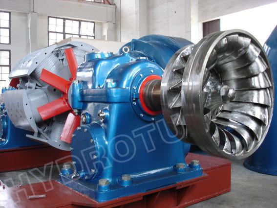 Quality Horizontal Shaft Francis Hydro Turbine for Water Head 20m - 300m for sale