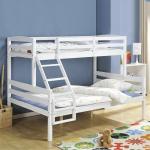 Popular Dormitory Steel Bunk Beds Durability Electrostatic Powder Coating