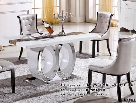 Buy cheap home dining room 6 person rectangle marble table furniture from wholesalers