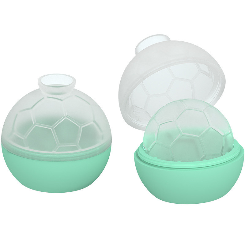 Sphere Ice Molds - 6 Pack - Silicone Ice Ball Molds With Built-In Funnel - Round Ice Cube Molds - Make 2.5 Inch Big Ice Sphere For Whiskey & Cocktails