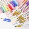 Buy cheap Double line outline pen 9 colors marker highlighter color marker fluorescence pen from wholesalers