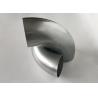 Buy cheap Long Radius 45 Degree Metal Dust Collection Pipe Fittings Pipe Bend Sliver Surface from wholesalers